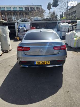 מרצדס GLE קופה 4X4 GLE400 4MATIC Coupe AMG אוט' 3.0 (333 כ''ס) בנזין 2016 למכירה בירושלים