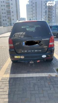 סאנגיונג רקסטון 4X4 RX270 אוט' דיזל 7 מק' 2.7 (165 כ''ס) דיזל 2008 למכירה בקרית גת