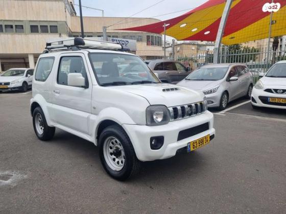 סוזוקי ג'ימני 4X4 GLX אוט' 1.3 (85 כ''ס) בנזין 2015 למכירה בפתח תקווה