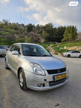 סוזוקי סוויפט GLX אוט' 1.5 (101 כ''ס) בנזין 2007 למכירה במודיעין עילית