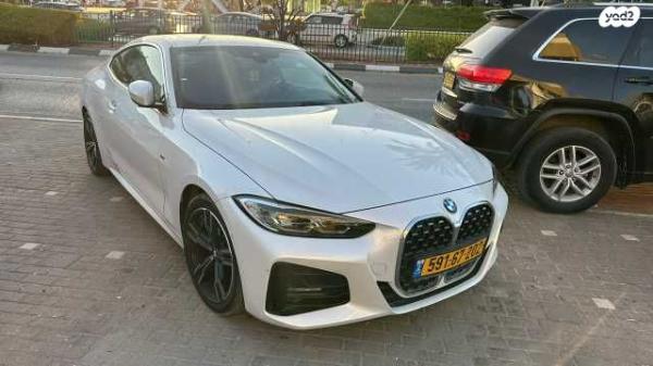 ב.מ.וו סדרה 4 420I M-Sport קופה אוט' 2.0 (184 כ"ס) בנזין 2021 למכירה בחדרה