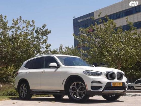 ב.מ.וו X3 4X4 XDRIVE 30E הייבריד אוט' 2.0 (184 כ''ס) היברידי חשמל / בנזין 2021 למכירה בבאר שבע