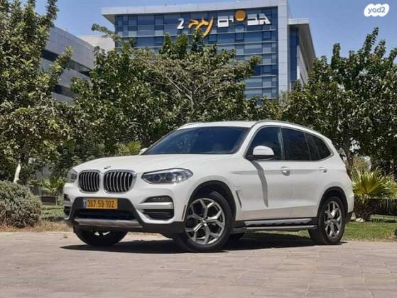 ב.מ.וו X3 4X4 XDRIVE 30E הייבריד אוט' 2.0 (184 כ''ס) היברידי חשמל / בנזין 2021 למכירה בבאר שבע