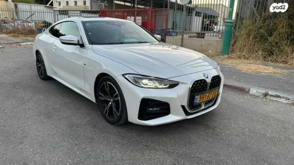 ב.מ.וו סדרה 4 420I M-Sport קופה אוט' 2.0 (184 כ"ס) בנזין 2021 למכירה בחדרה