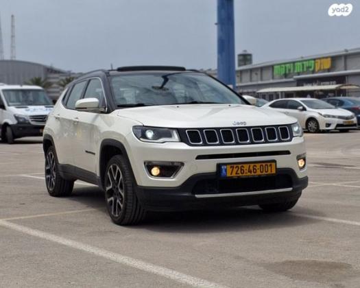 ג'יפ / Jeep קומפאס 4X4 Limited Plus אוט' 1.4 (170 כ''ס) בנזין 2019 למכירה בירכא