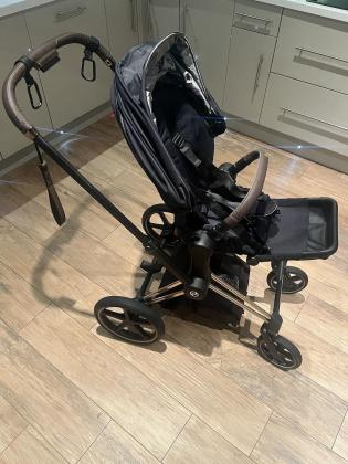 Cybex Priam Rose Gold Pushchair