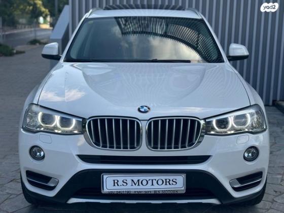 ב.מ.וו X3 4X4 XDRIVE28I Luxury אוט' 2.0 (245 כ''ס) בנזין 2016 למכירה בחולון