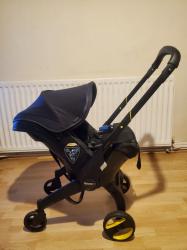 Doona+ Car Seat Stroller Midnight