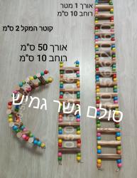 מכרסמים וסנאים, נדנדות וסולמות גמישים