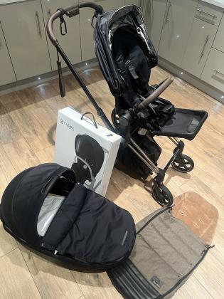 Cybex Priam Rose Gold Pushchair