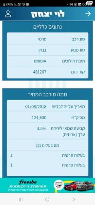 יונדאי טוסון Luxury אוט' בנזין 2.0 (155 כ"ס) בנזין 2018 למכירה בראשון לציון