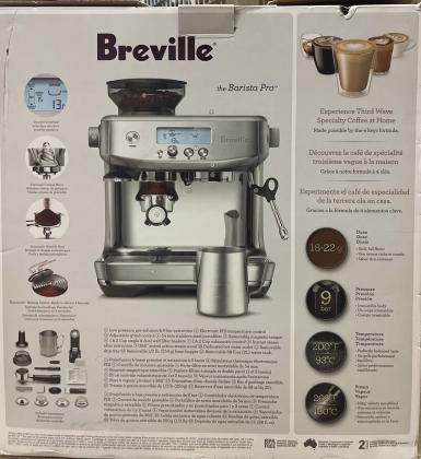 Breville BES878BSS מכונת אספרסו Barista