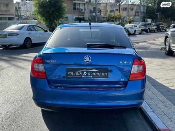 סקודה ראפיד Elegance אוט' 1.4 (122 כ"ס) בנזין 2014 למכירה בתל אביב יפו