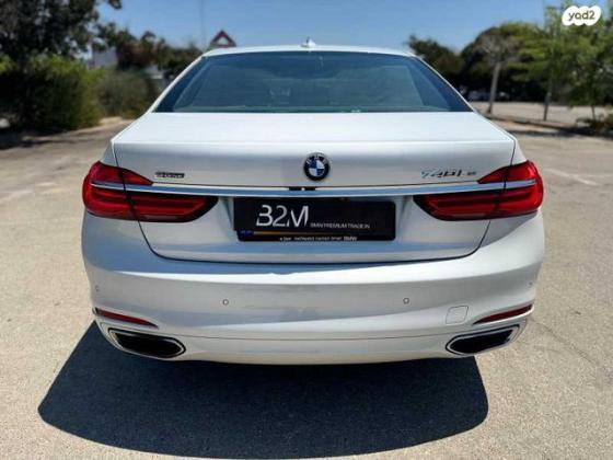 ב.מ.וו סדרה 7 740LE IPer Luxury הייבריד אוט' 2.0 (258 כ''ס) היברידי חשמל / בנזין 2018 למכירה באשדוד