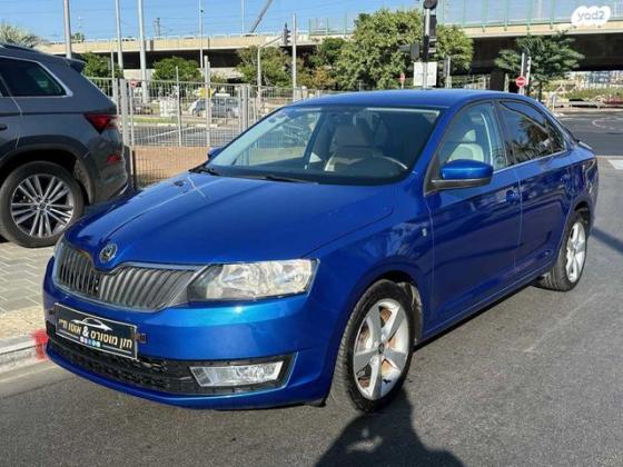 סקודה ראפיד Elegance אוט' 1.4 (122 כ"ס) בנזין 2014 למכירה בתל אביב יפו