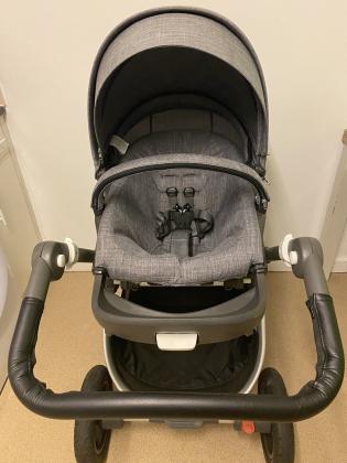 Stokke Trailz Black Melange Stroller