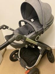 Stokke Trailz Black Melange Stroller