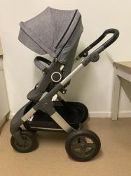 Stokke Trailz Black Melange Stroller