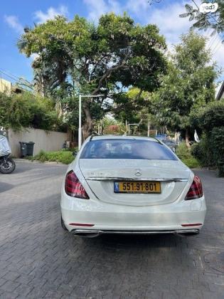 מרצדס-בנץ S-class Essence S 560e פלאג-אין אוט׳ 3.0 (367 כ״ס) פלאג-אין בנזין 2019 למכירה ביהוד מונוסון