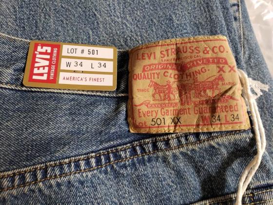 LEVI'S 1955 LVC 501 xx