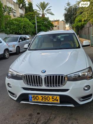 ב מ וו X3 X-Line 28i אוט׳ 2.0 (245 כ״ס) בנזין 2016 למכירה בהרצליה