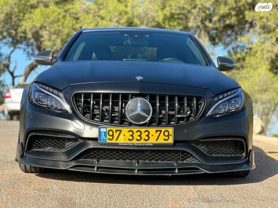 מרצדס-בנץ C-class AMG Line AMG C 63 אוט׳ 4.0 (510 כ״ס) [2015-2017] בנזין 2016 למכירה בנצרת