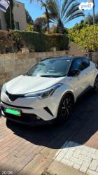 טויוטה C-HR Chic היברידי אוט׳ 1.8 (98 כ״ס) היברידי בנזין 2018 למכ