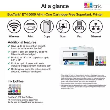 Epson EcoTank ET 15000 Wireless