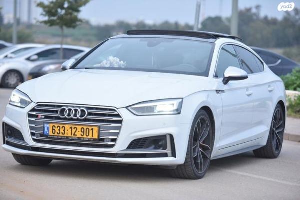 אאודי S5 Luxury אוט׳ פסטבק 5 מק 5 דל 3.0 (354 כ״ס) בנזין 2019 למכירה בג'לג'וליה