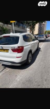 ב מ וו X3 Luxury 28i אוט׳ 2.0 (245 כ״ס) [2014-2018] בנזין 2016 למכירה ברמלה