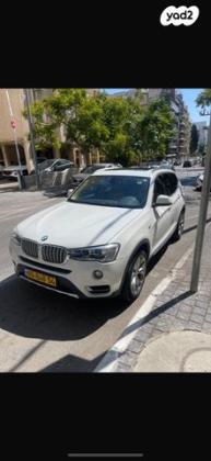 ב מ וו X3 Luxury 28i אוט׳ 2.0 (245 כ״ס) [2014-2018] בנזין 2016 למכירה ברמלה