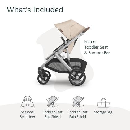 עגלת UPPAbaby Vista V3 מערכת