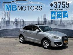 אאודי Q3 4X4 Luxury אוט׳ 2.0 (170 כ״ס) בנזין 2013 למכירה בחיפה