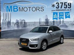 אאודי Q3 4X4 Luxury אוט׳ 2.0 (170 כ״ס) בנזין 2013 למכירה בחיפה