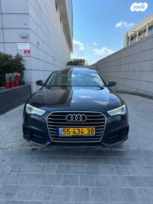 אאודי A6 4X2 Luxury אוט׳ 1.8 (190 כ״ס) [2014-2018] בנזין 2017 למכירה בפתח תקווה